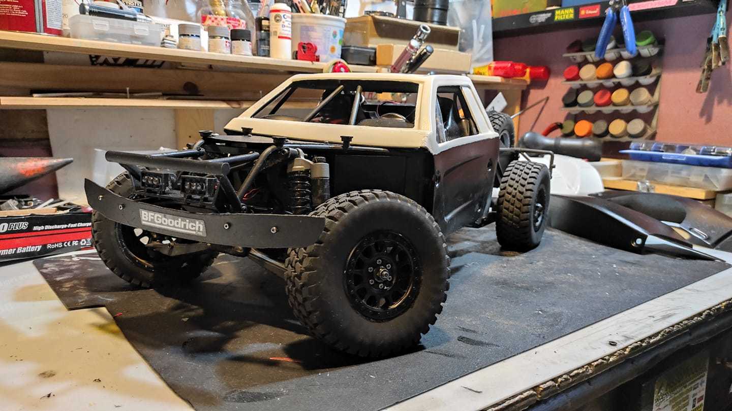 👽 front complete bumper losi baja rey・ STL File for ・Cults