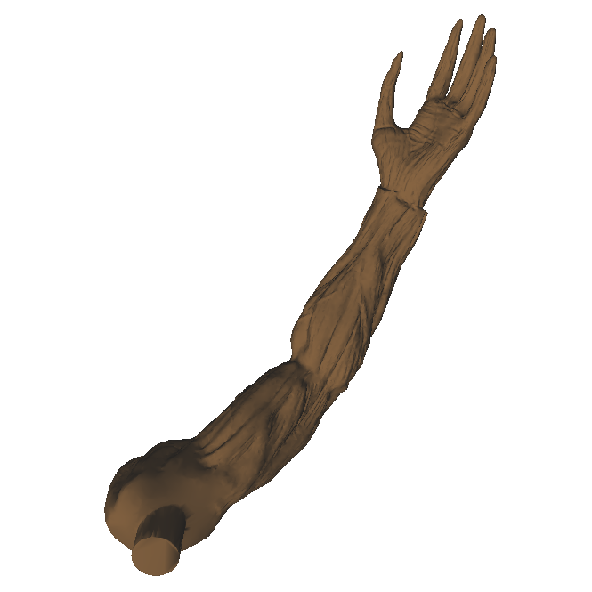 Groot Arm Model STL file Groot Large 650mm 👽 ・3D printer model to download・Cults
