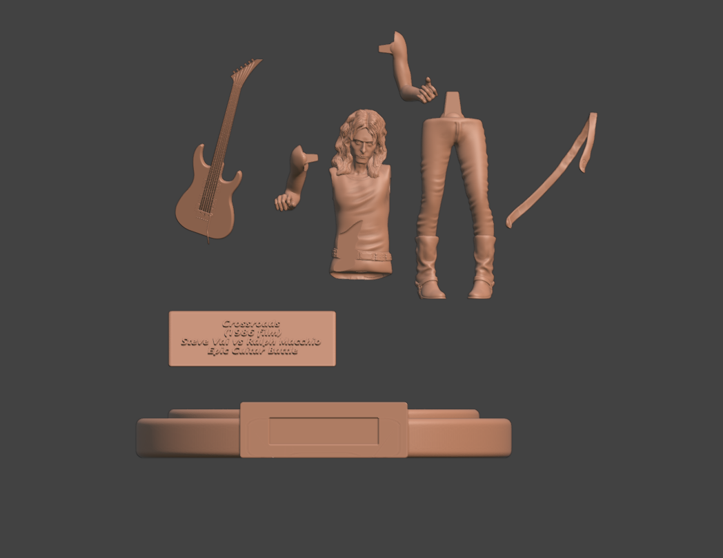 📽️ Steve Vai Crossroads (1986 film) 3D printing・ STL File for ・Cults, image size:1048x810