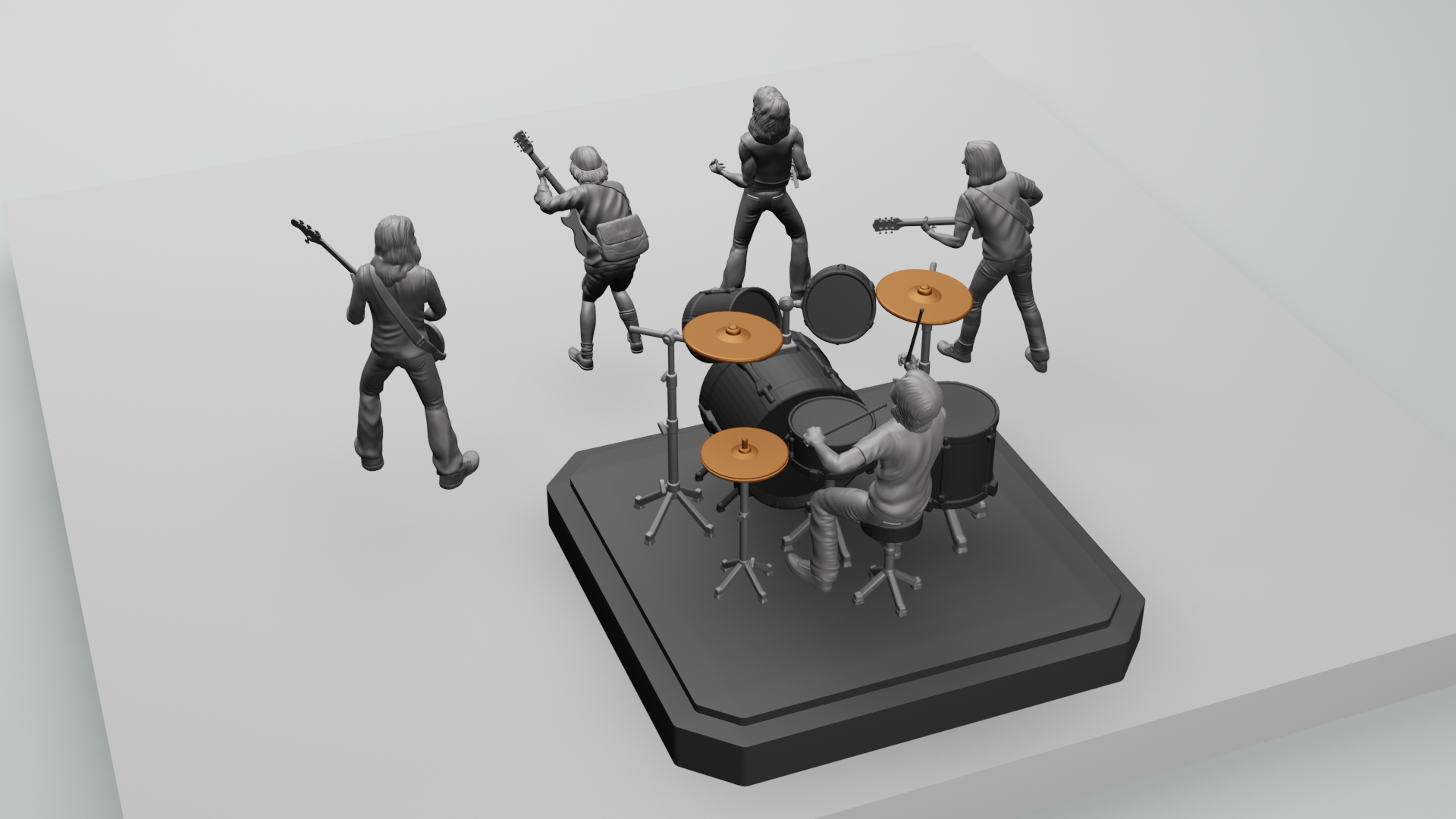 🎸 Angus young ACDC - 3dprinting・ STL File for ・Cults