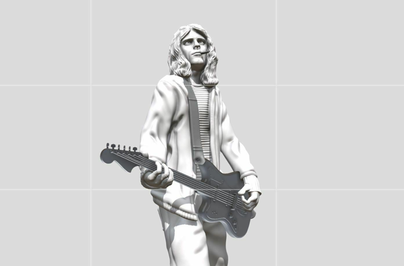Archivo STL Kurt Cobain - 3dprinting 👾 ・Diseño imprimible en 3D para ...