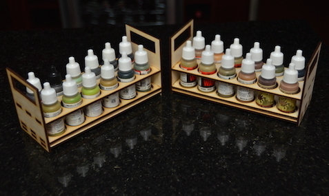 PaintTray-DSC_4038.jpg Laser Cut Paint Tray (Vallejo or Army Painter size)