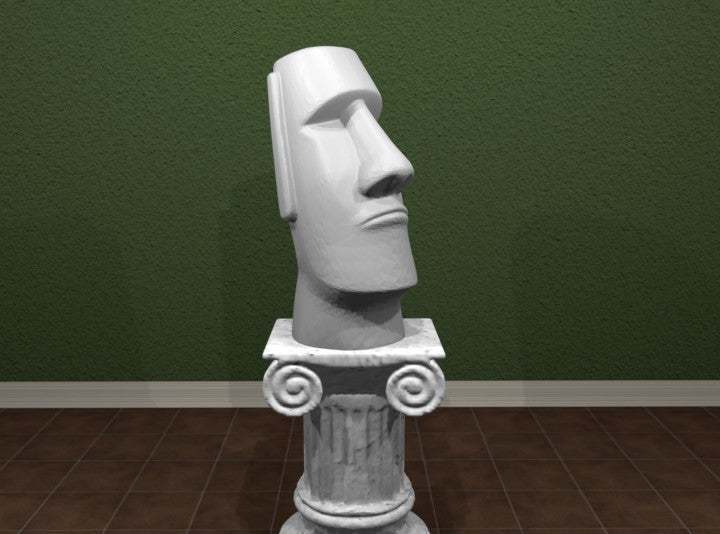 🗿 Moai Statue - Animal Crossing New Horizons!・ STL File