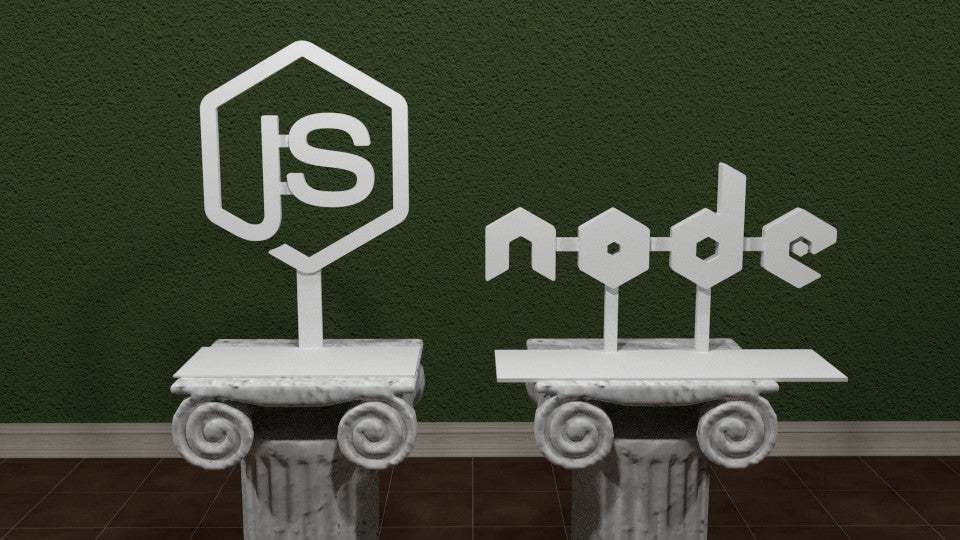 arquivo STL Node.js Logo 🧑‍💻 ・modelo para impressão 3D para download・Cults