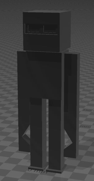 STL file minecraft enderman 🎬・3D print object to download・Cults