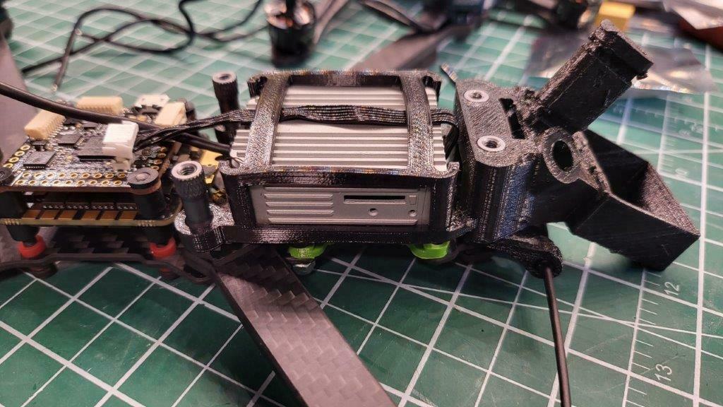 GepRC Mark 4 GPS Mount TPU. Matek M8Q-5883 TBS M8.2 BN-180 BN-220 BN - Foto 3