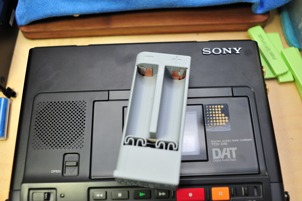 SONY DAT TCD-D8＋ACアダプター＋ケース＋おまけ USBC Rechargeable 2400mAh Battery Case For Sony TCD-D8 D7 | eBay