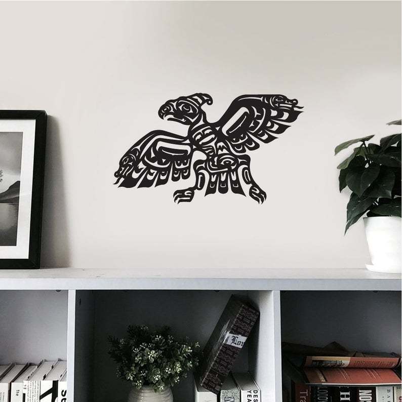 🎨 Tribal Art Thunder Bird Totem Native American Wall Art・ STL File for ...