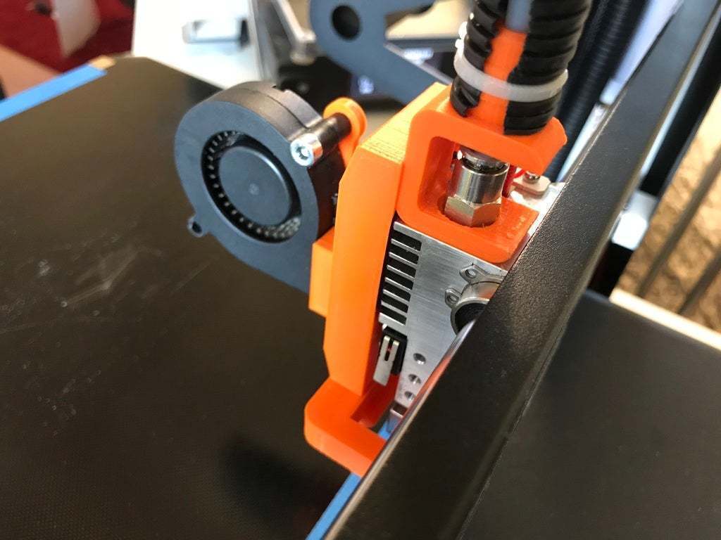 Free STL file JGAurora A5 Part Cooling Duct- and Tube Mount 🔧 ・3D ...