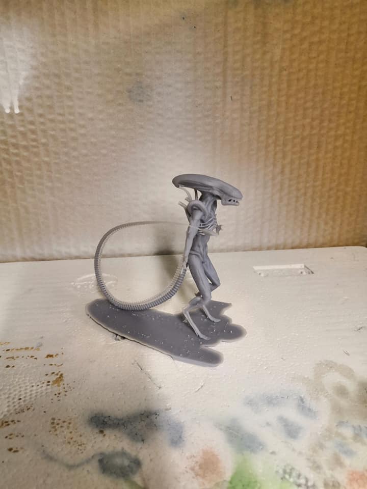 STL file alien xenomorph 👽 ・3D printable model to download・Cults