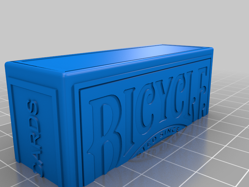 Free 3D file Bicycle playing cards box 🚲 ・3D printable model to