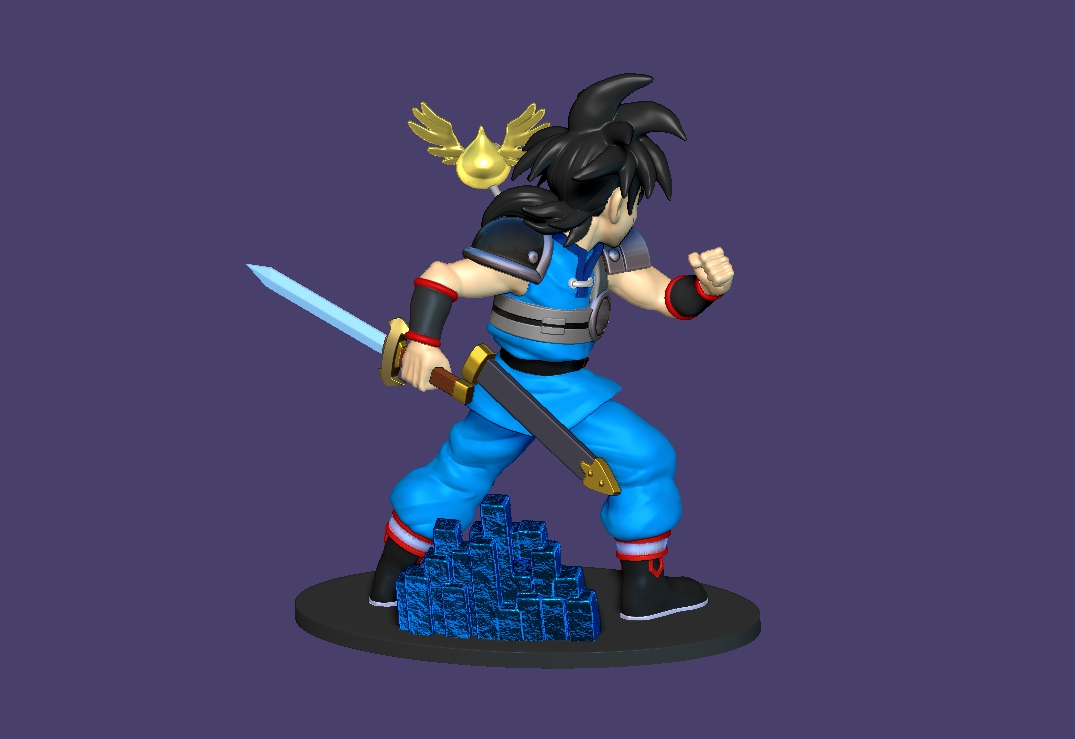 STL file Dai Dragon Quest 3d Printable Figure 🐉 ・3D printing model to ...