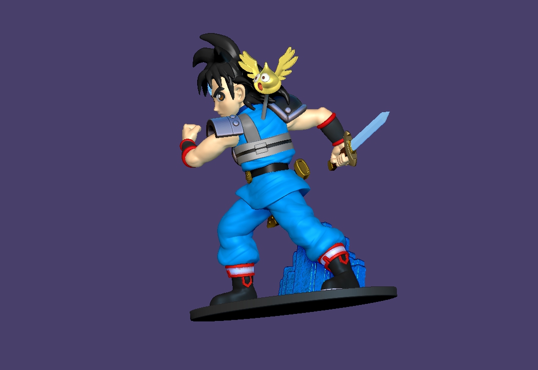 STL file Dai Dragon Quest 3d Printable Figure 🐉 ・3D printing model to ...