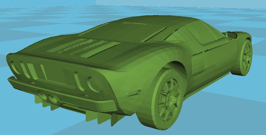 🚙 Ford GT 40・Free STL File for ・Cults