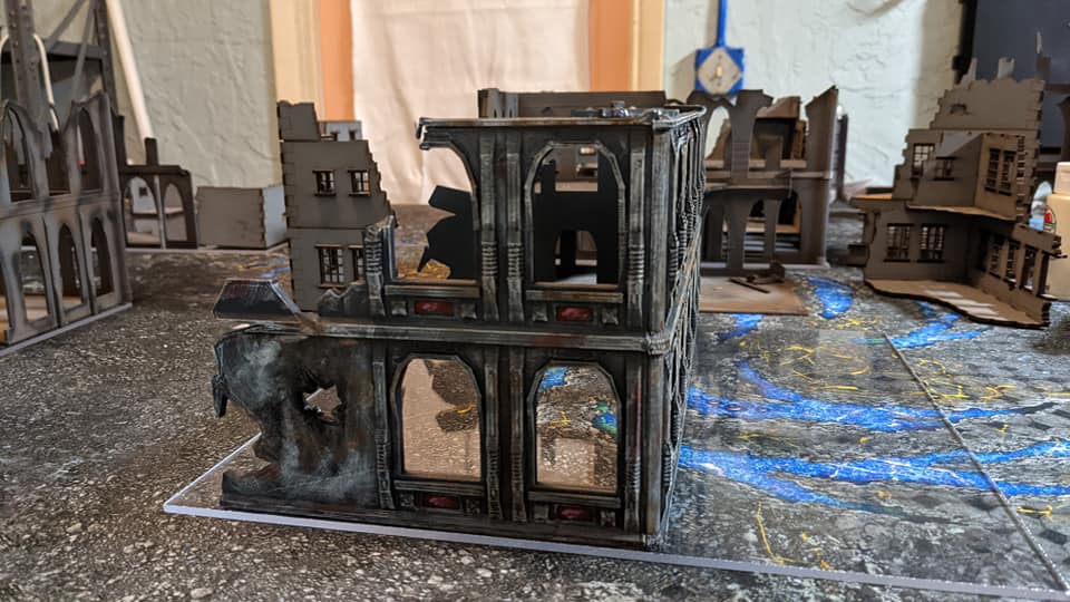 🏙️ City Terrain Wargaming Battle Set Up・Free 3D File for ・Cults