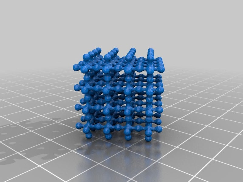 Бесплатный STL файл crystal structure 🔮 ・Модель 3D-принтера для ...