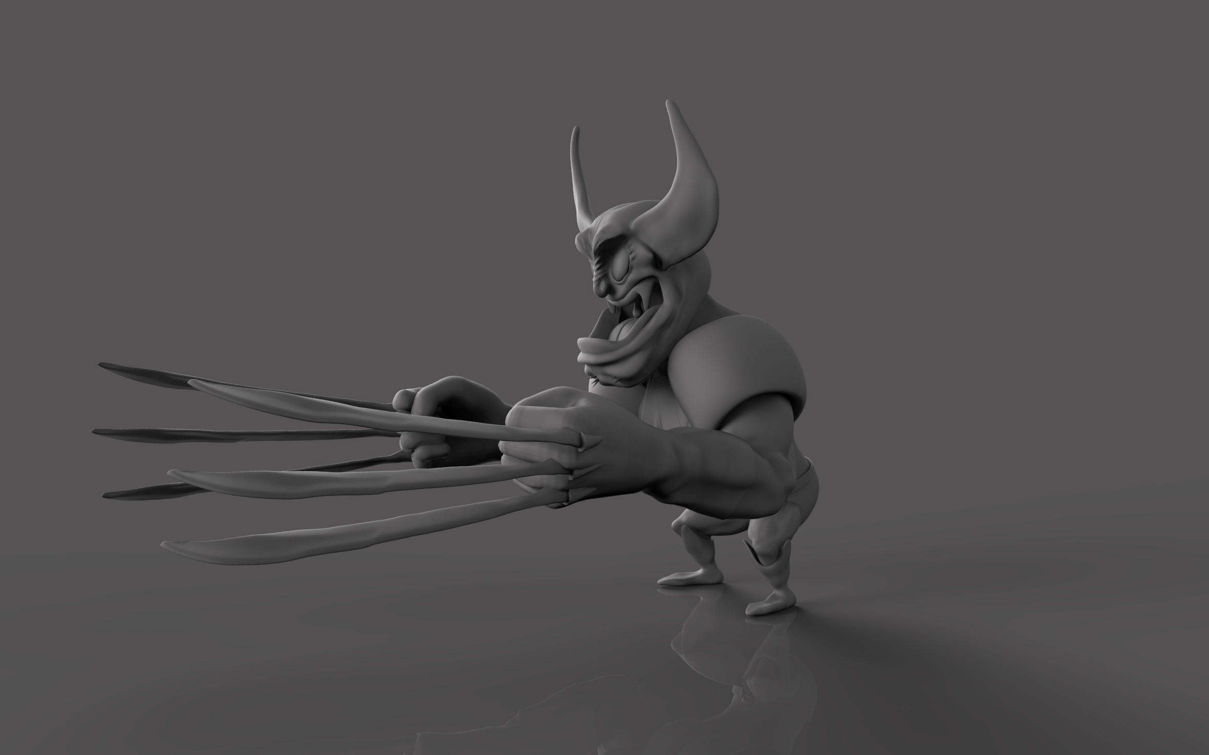 👽 Wolverine・ OBJ File for ・Cults