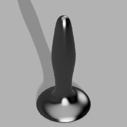 Simple butt plug, scalable great for beginners STL File for Cults