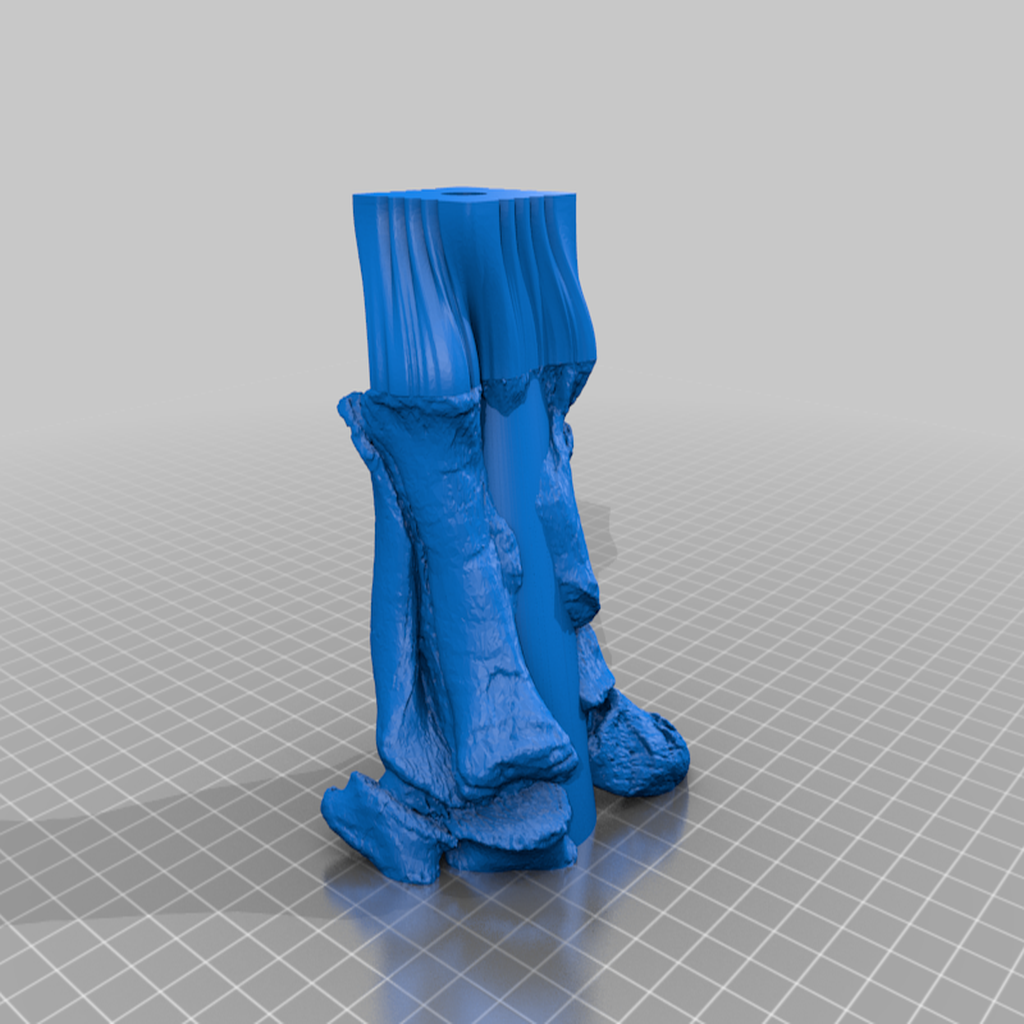 Free STL file Sauropod feet for furniture 🦕 ・3D printing template to ...