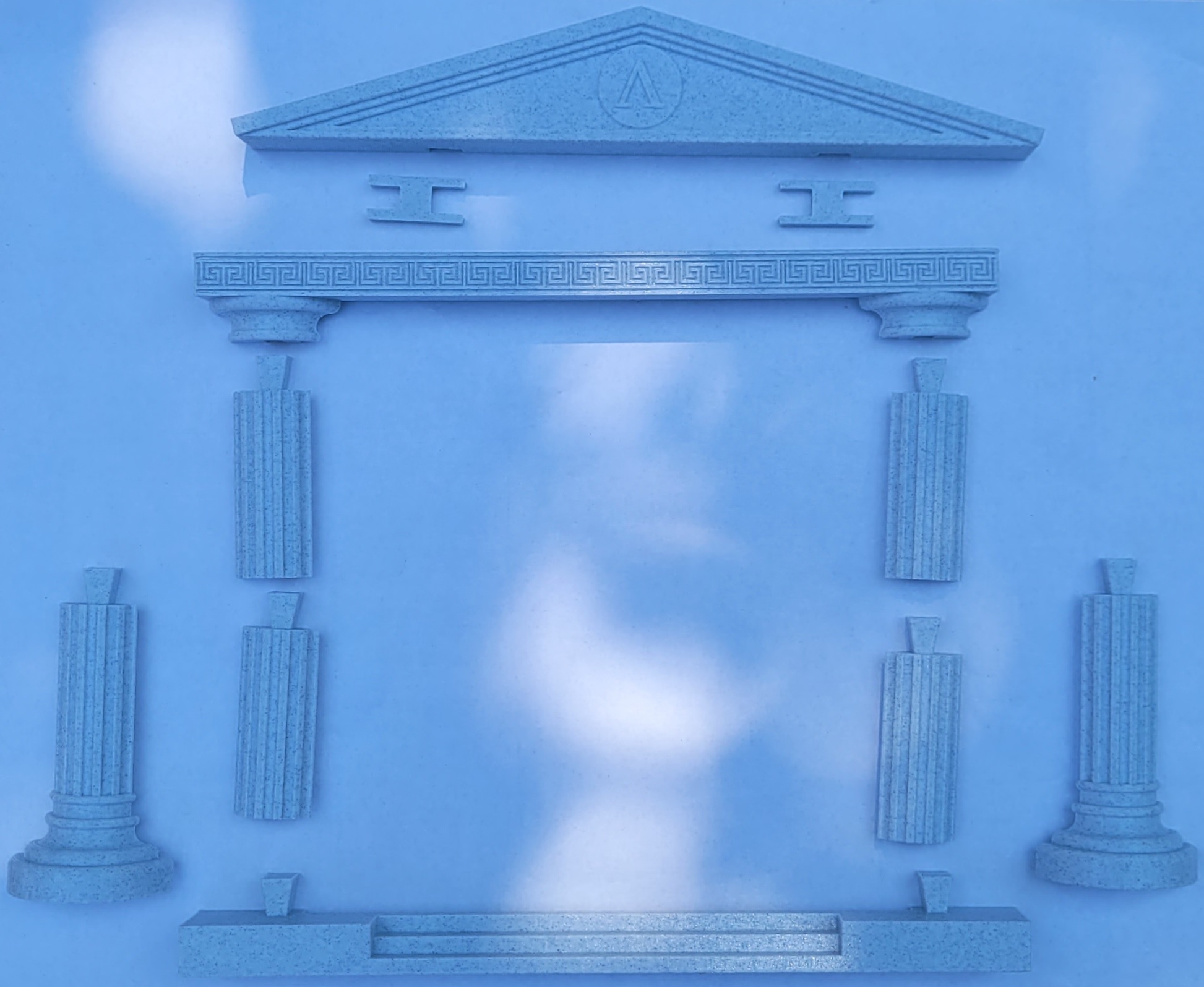 🏛️ Ancient Greek frame・ 3D File for ・Cults