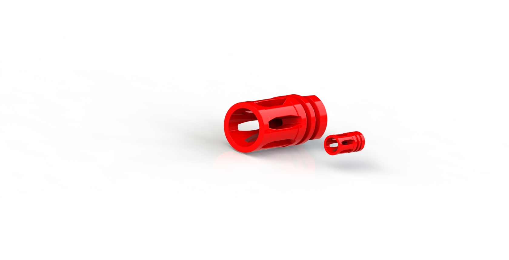 3D file Mega-Size AR15 Flash Hider 🔫 ・3D printable model to download・Cults