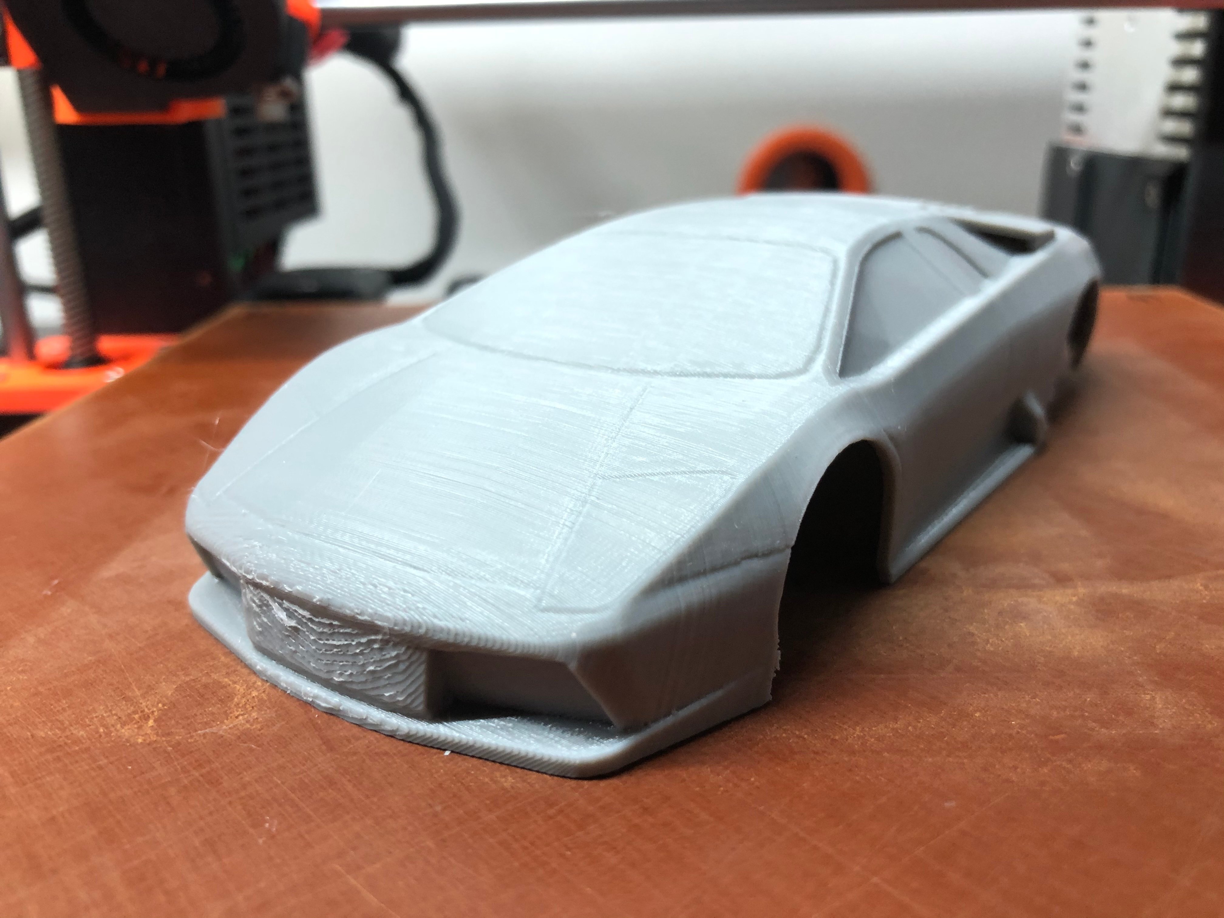 3d Printing Lamborghini Murcielago 98mm Miniz Body Cults