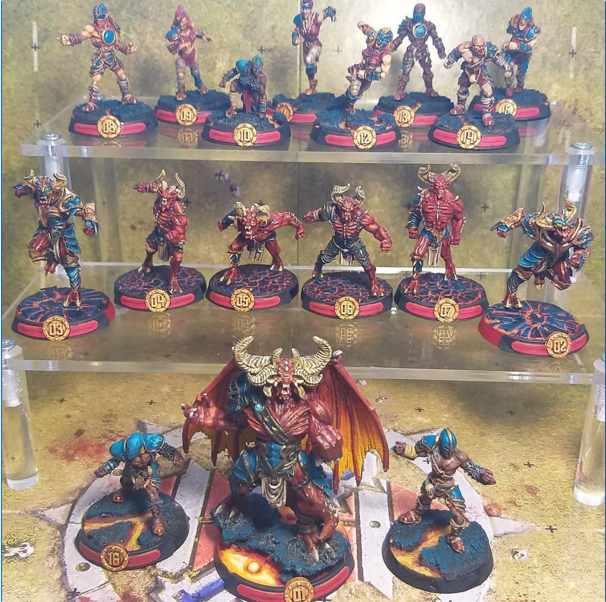3D file Bloodbowl ALL IN nameplates for your teams! 🎲 ・3D printable ...