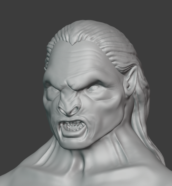 Fichier STL The Uruk-Hai Lurtz from Lord of the rings movie for 3D ...