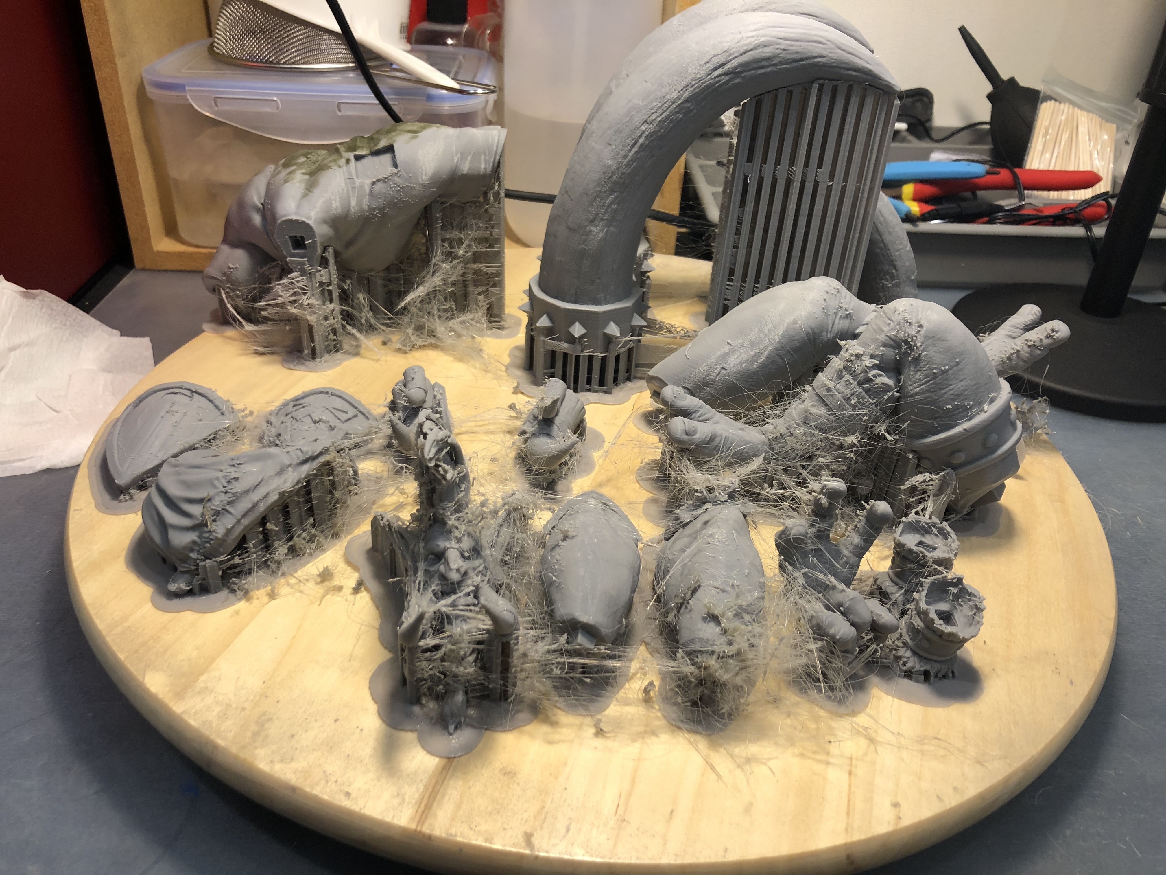World of warcraft Voljin statue fanart - 3D print model 3D-druckbar ...