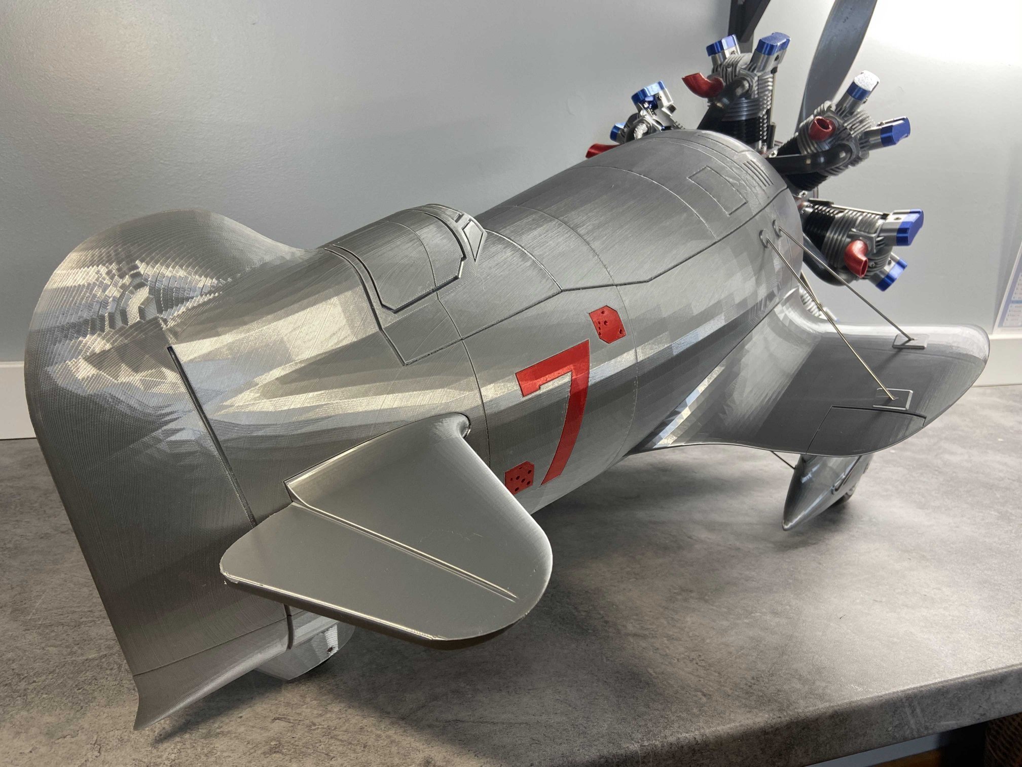 🐝 Gee Bee R2 Golden Age Air Racer・3D Print with the Prusa I3 MK3S ...
