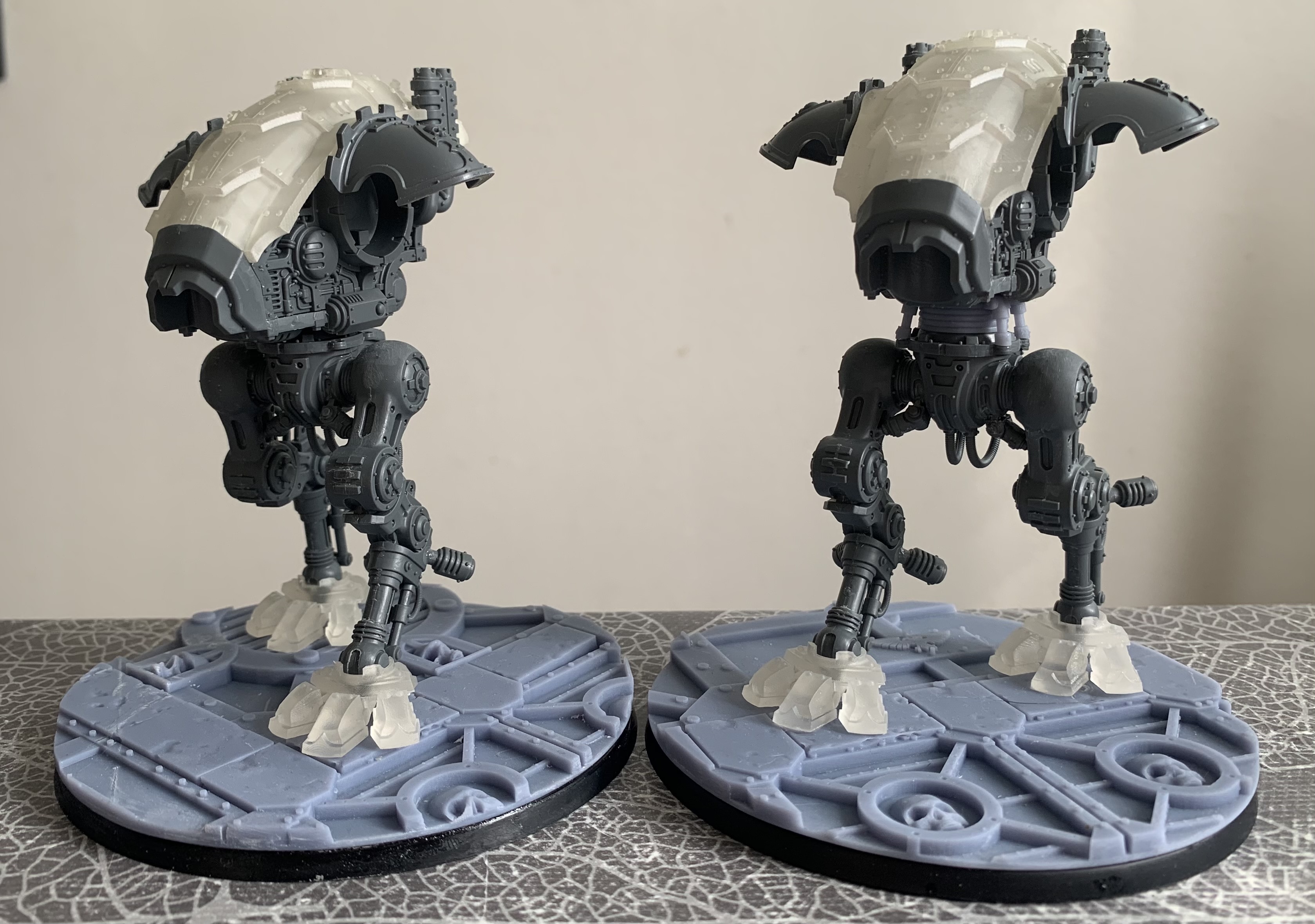 模型製作用品 Imperial Knight Armiger ⚔ IMPERIAL KNIGHT (ARMIGER-CLASS) WAIST EXTENDER・Free STL