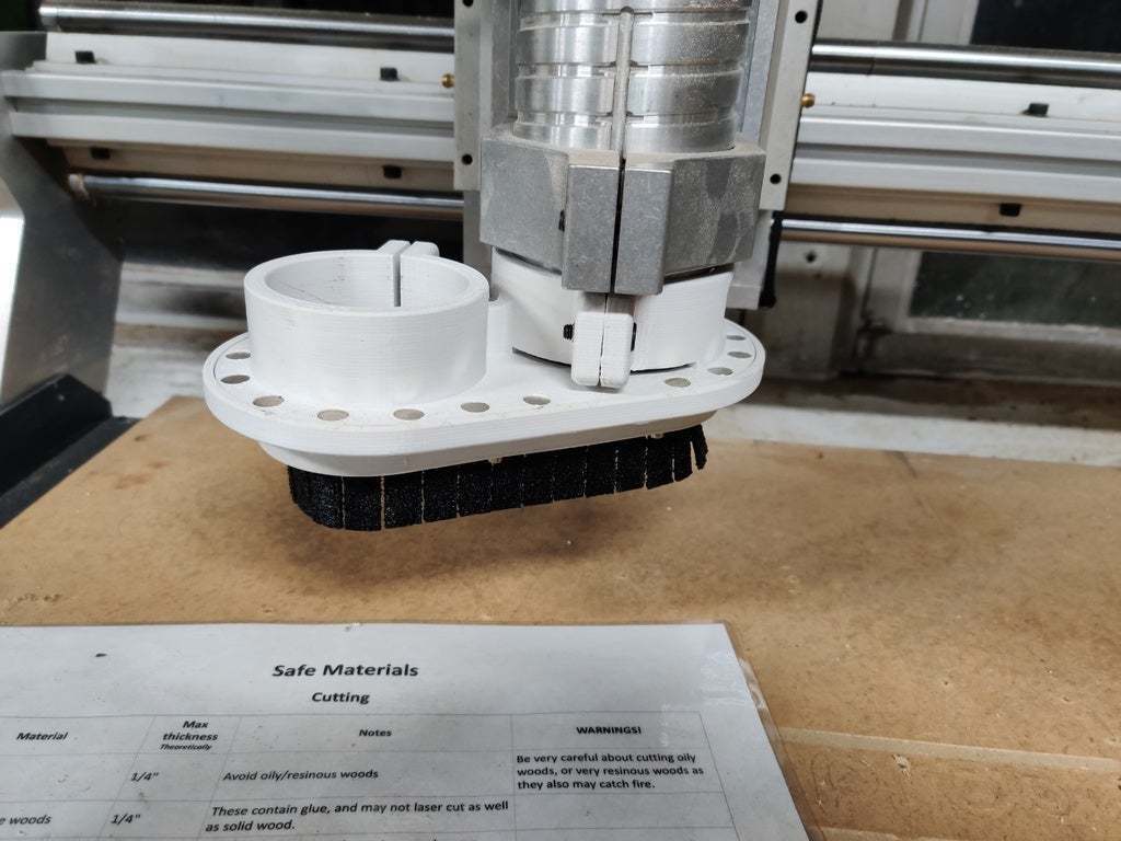 Free STL file 70mm Router Dust Boot 🌬️ ・3D printing design to download ...