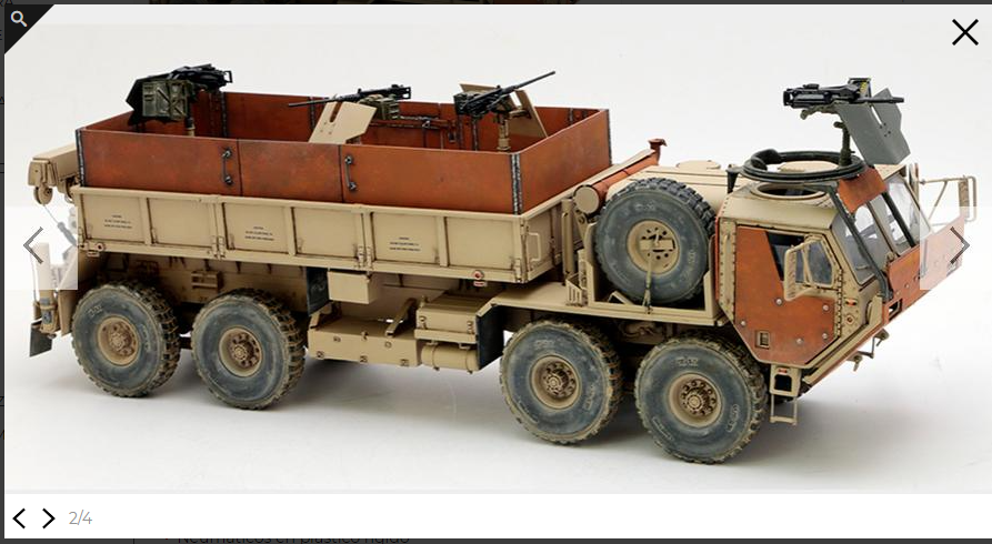 🔫 HEMTT GUN TRUCK・Free STL File for ・Cults