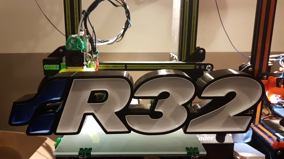 STL 文件 vw r32 lamp 🔦 ・可下载 3D 打印设计・Cults