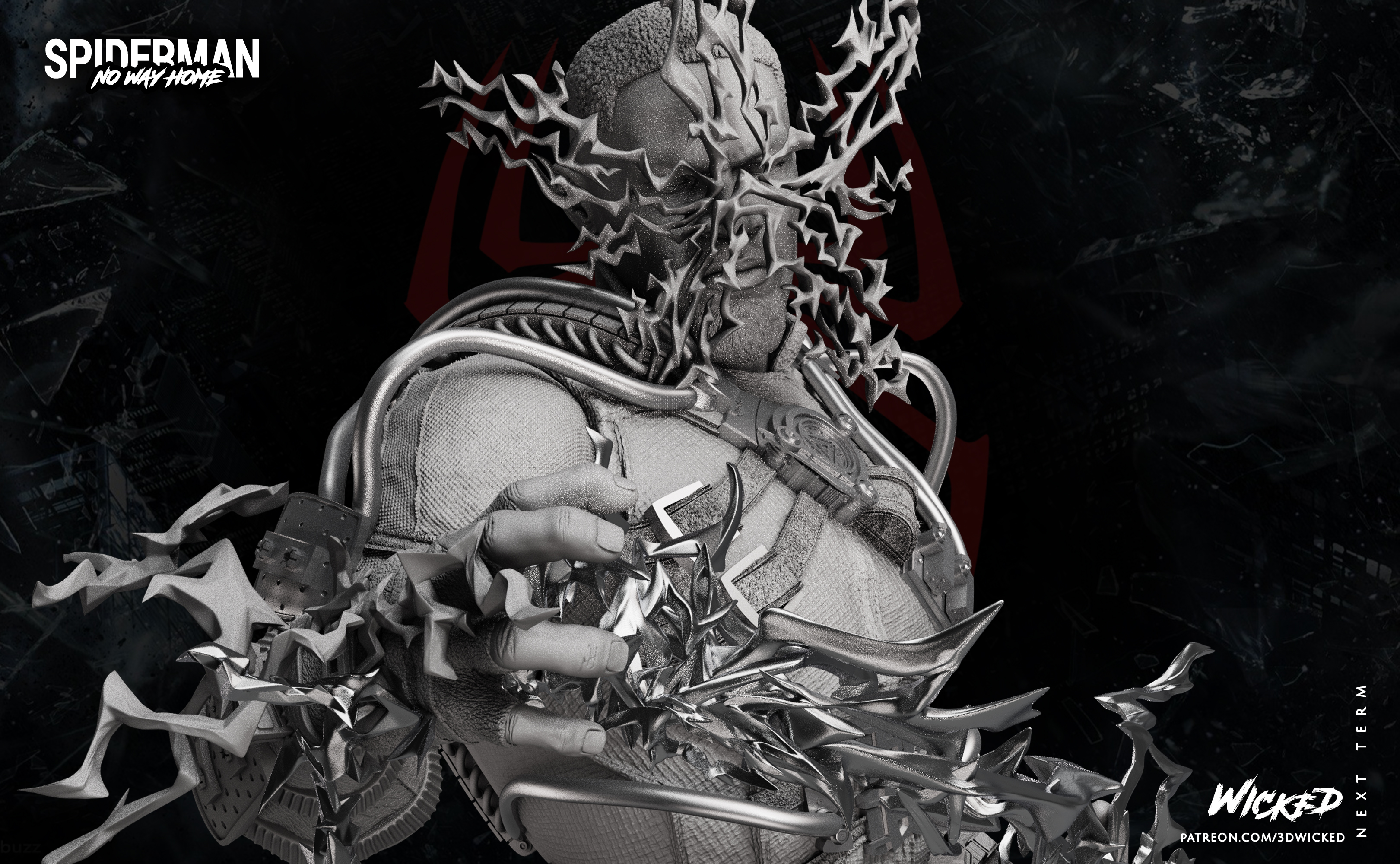 👤 Wicked Marvel Electro Bust: Tested and ready for 3d printing・ 3D File ...