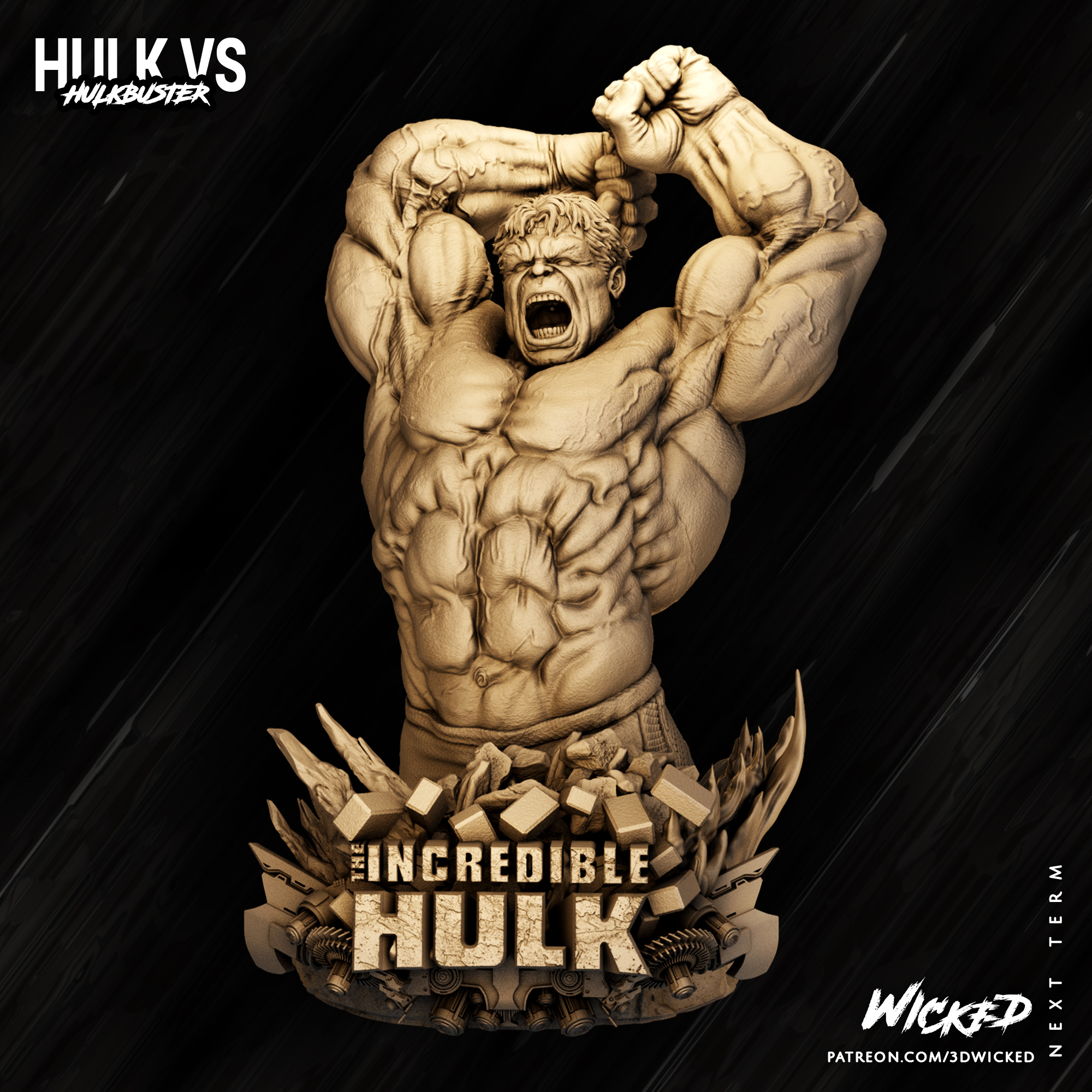 マーベル Icons ハルク(HULK) Bust MAY062736 - MARVEL ICONS HULK