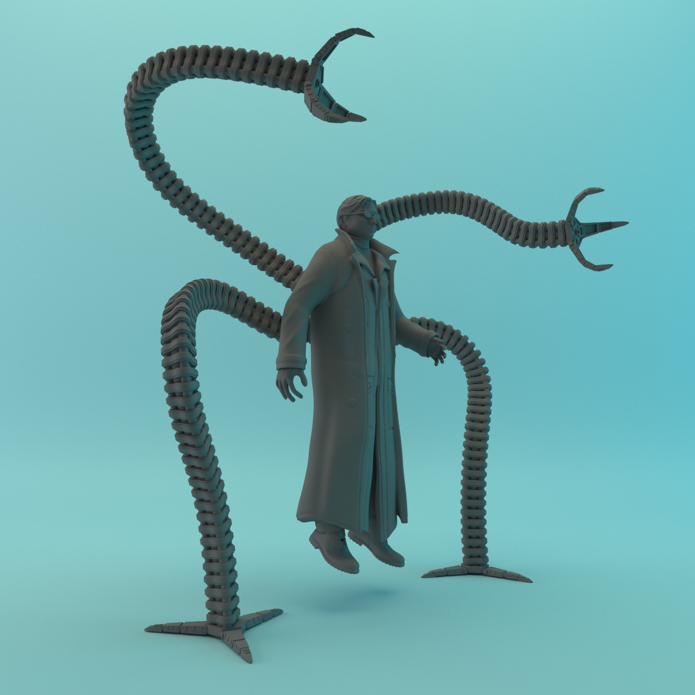 🩺 Doctor Octopus Alfred Molina Spiderman 2 Tobey maguire 3D print model ...