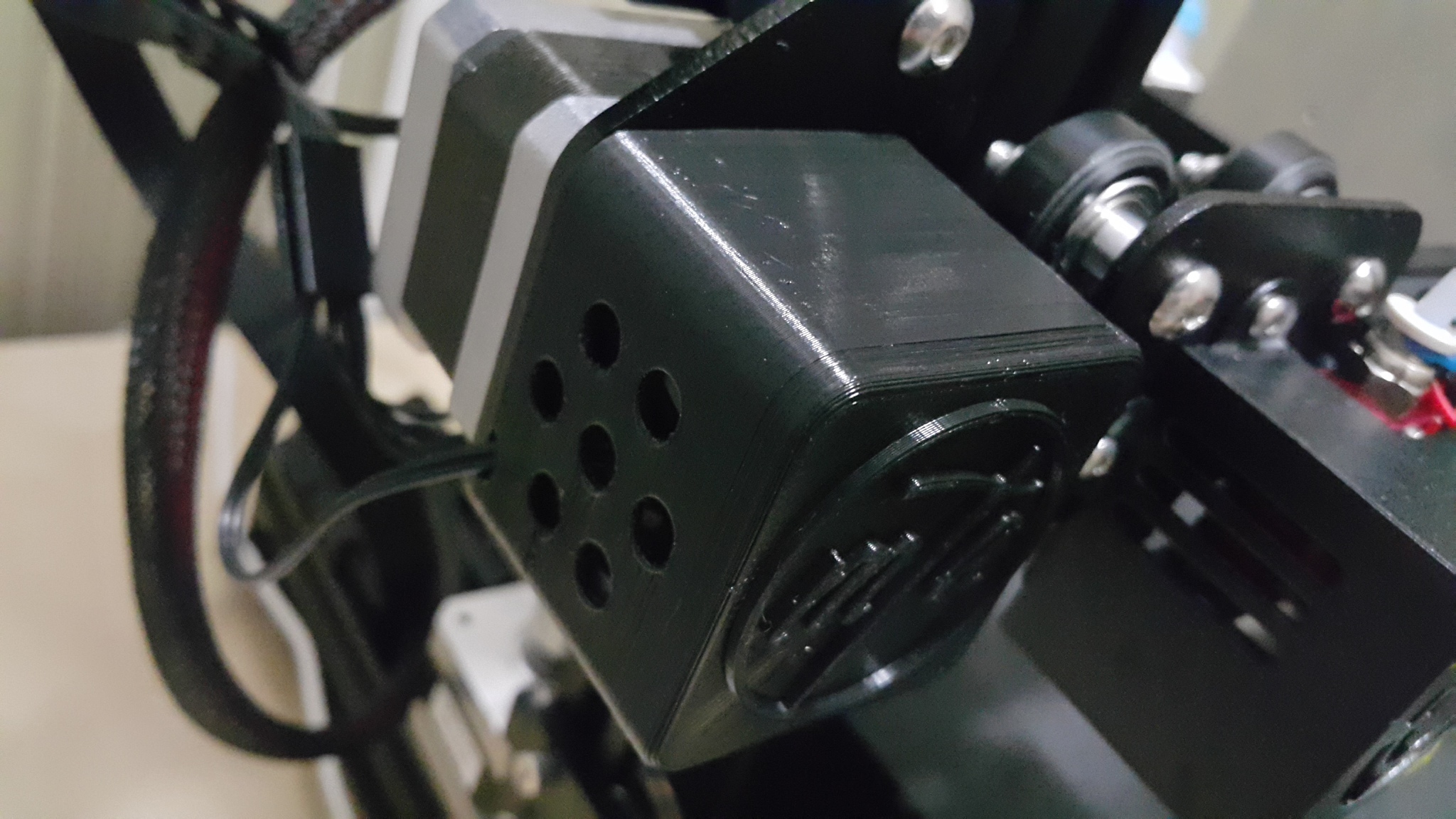 Free STL file Ender 3 X Axis Bearing and Switch Cover 🧞‍♂️ ・3D print ...
