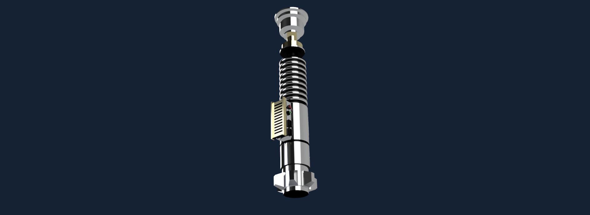 STL file Luke Skywalker Lightsaber Hilt 👽・3D printing template to ...