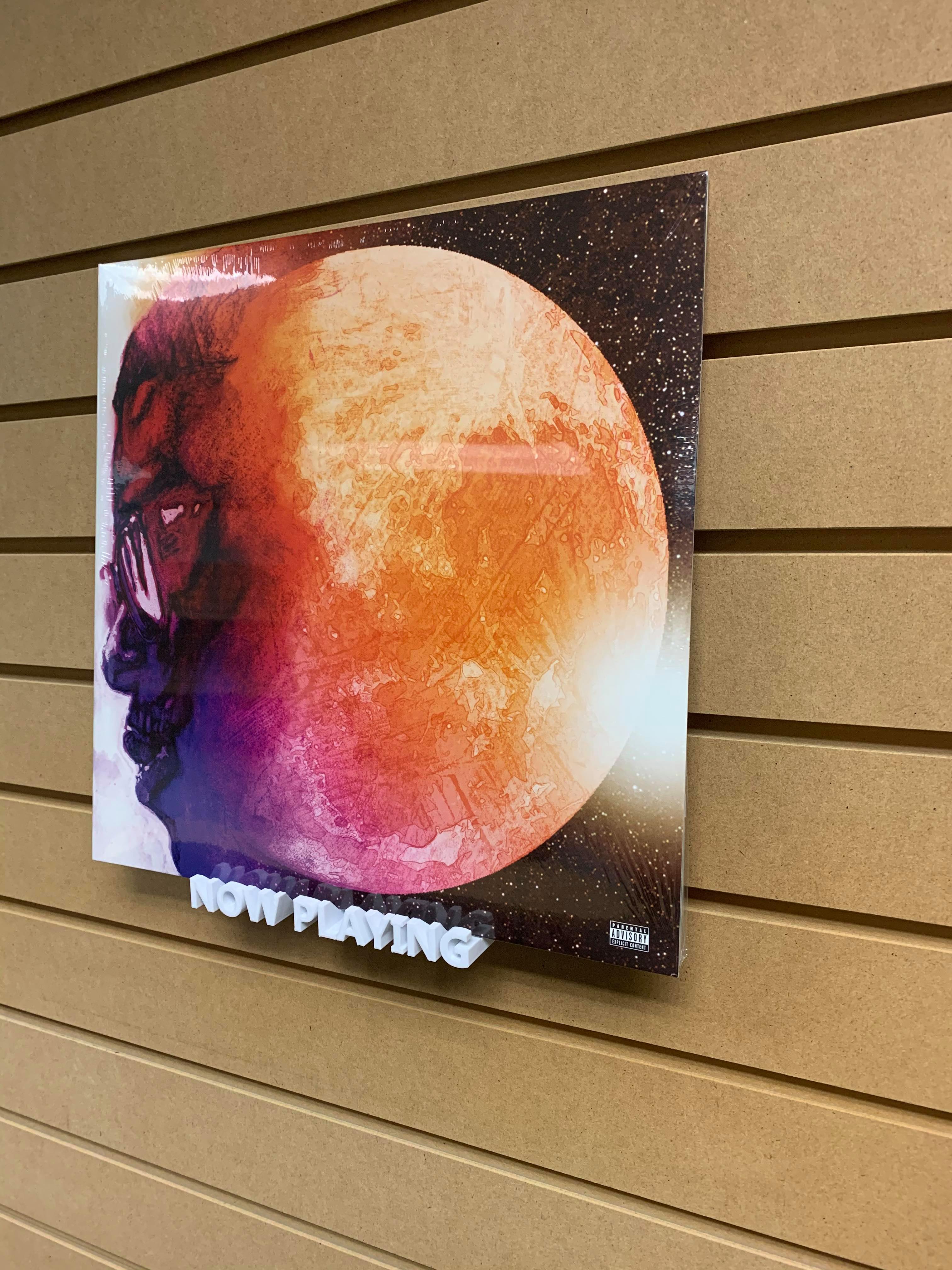 Support Mural Acrylique Pour Disque Vinyle « Now Playing » - Blanc, 18x3.5x4.5cm, Décoration Salon - 10