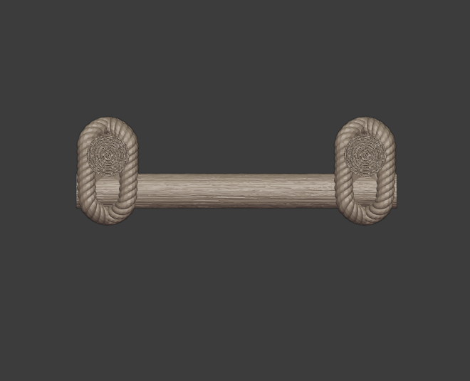 🪵 Wooden Ladder (28mm Scale)・Free 3D File for ・Cults