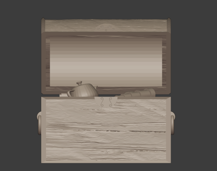 Free Chest Free 3D file Wrought Iron & Wood Treasure Chest ( Set of 3) 🪵 ・Template ...