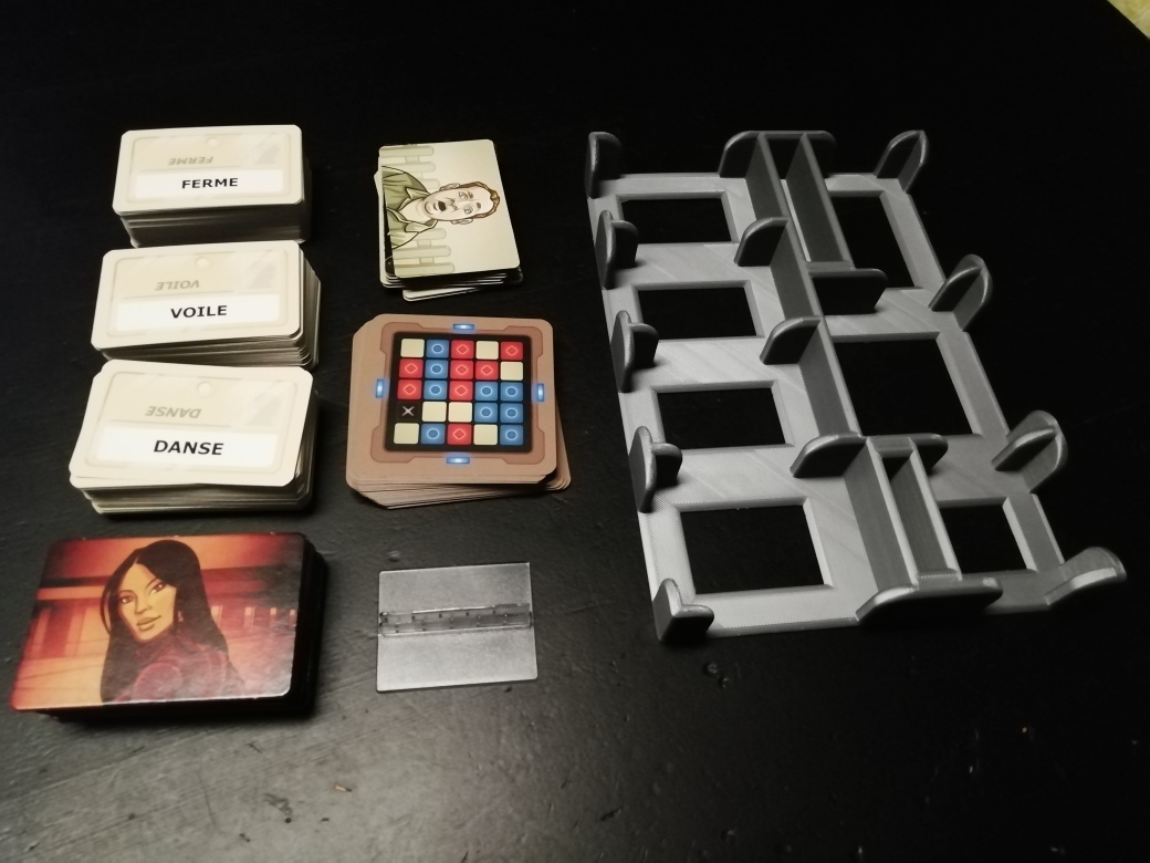 Fichier STL gratuit Boite rangement jeu société Code Names 🧑‍💻 ・Design imprimable en 3D à