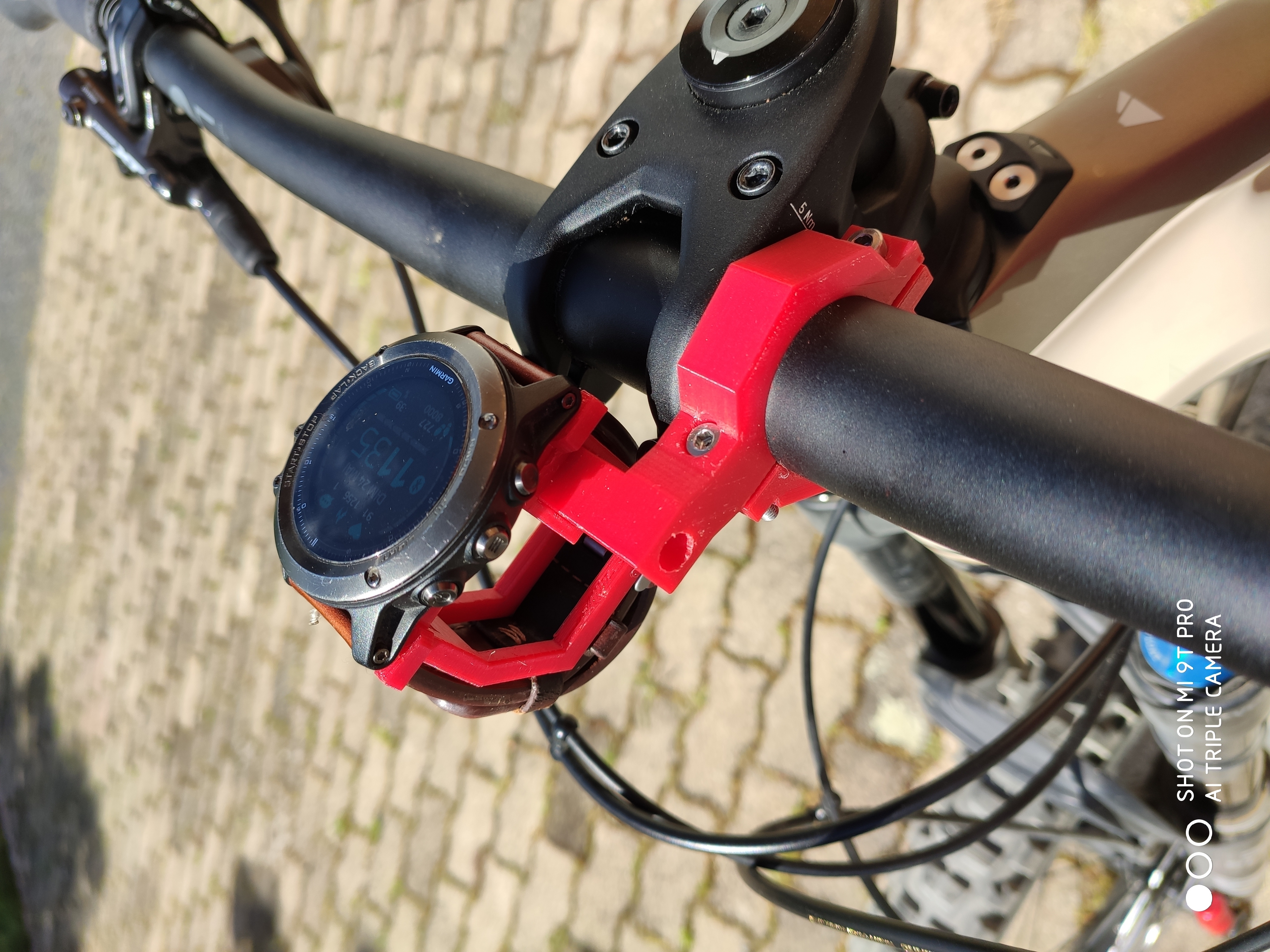 🚲 Bicycle watch holder・ 3D File for ・Cults