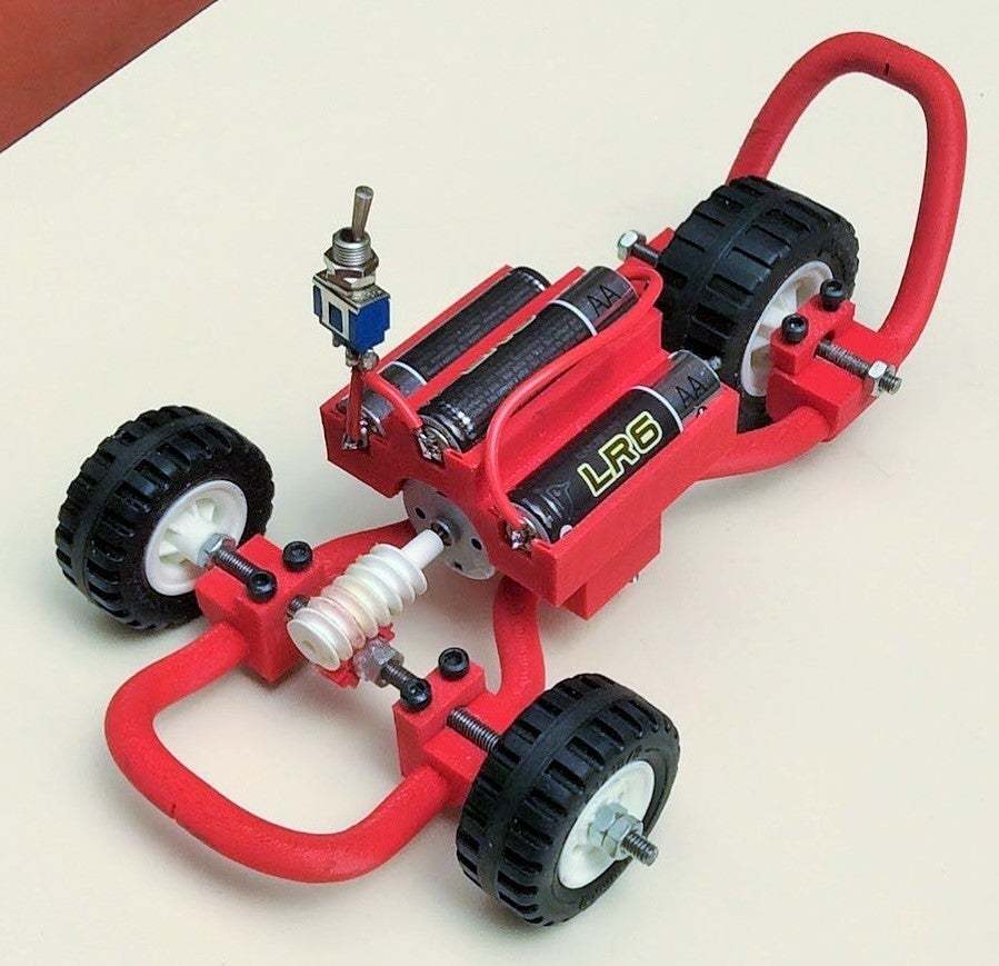Free STL file Small electric car (trike) 🤏 ・3D printing design to ...