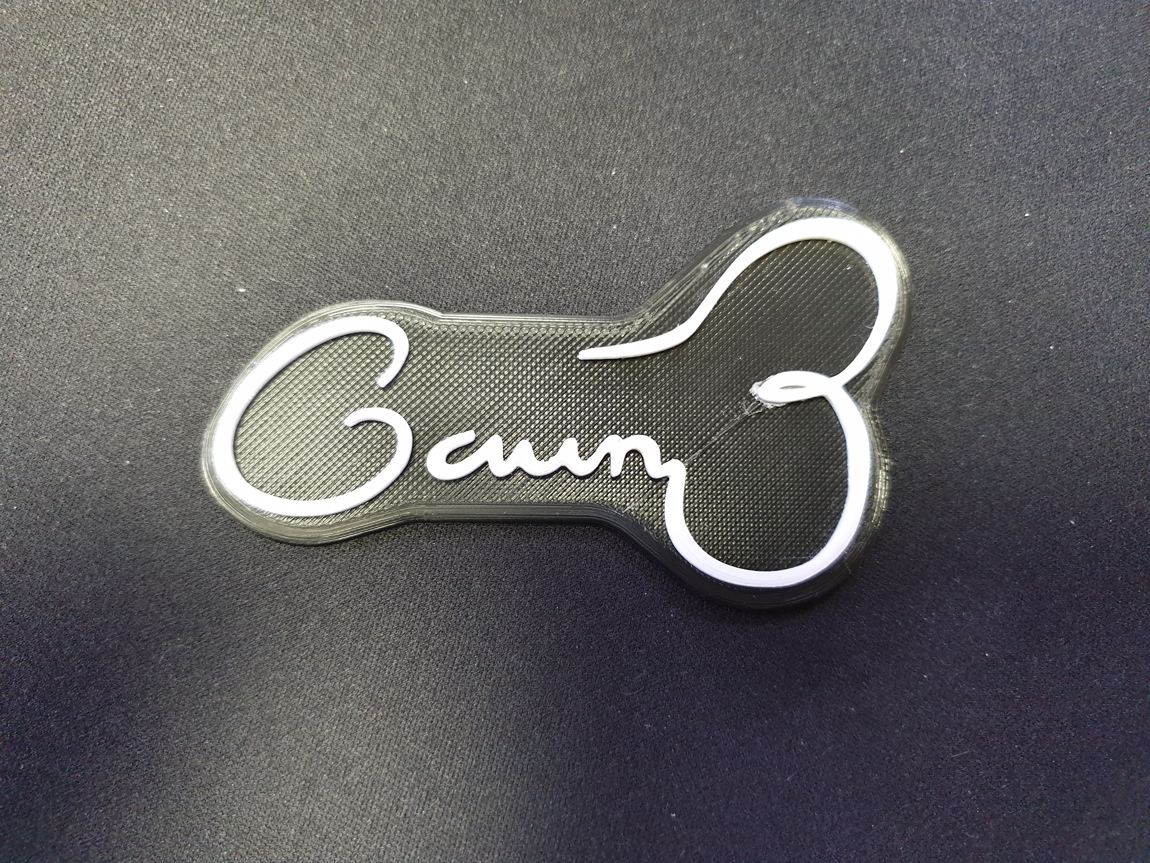 🖥️ Silicon Valley Gavin Belson Signature Edition logo・3D Print・Cults