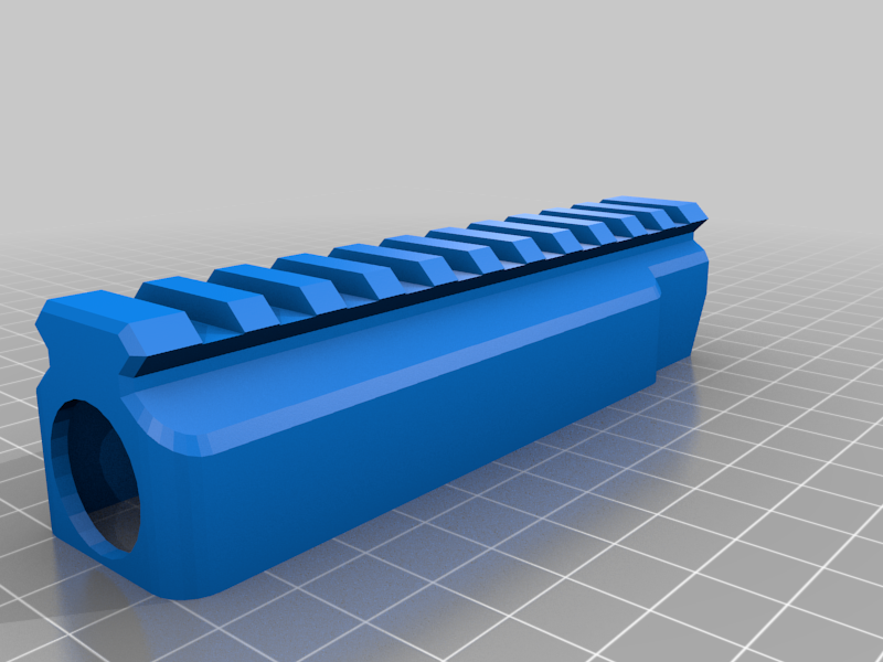 MK2, JKFIGURE×3D PRINT JKBYA-12S 1/12 🔫 Picatinny rail to suit AK74U（gelsoft）（J12）・ STL File