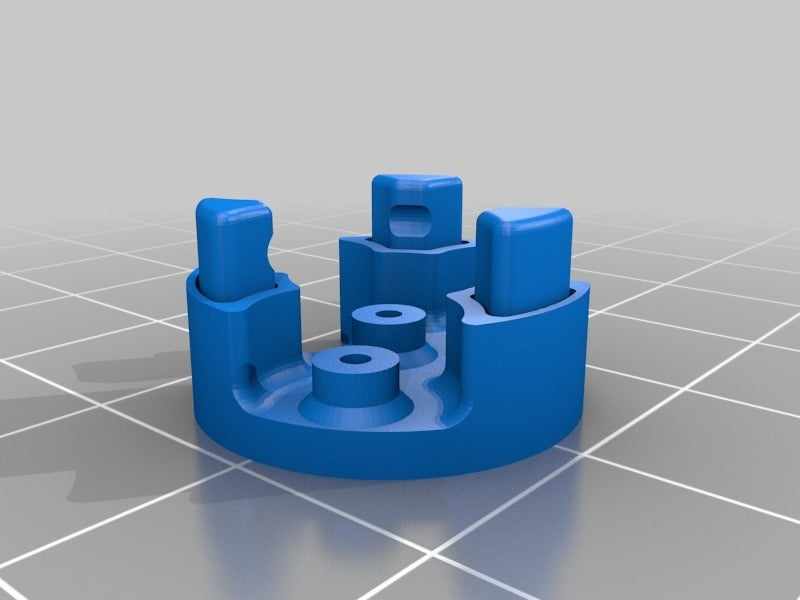 ⚙️ Mechanical counter with inner gear. v3・Free STL File for ・Cults