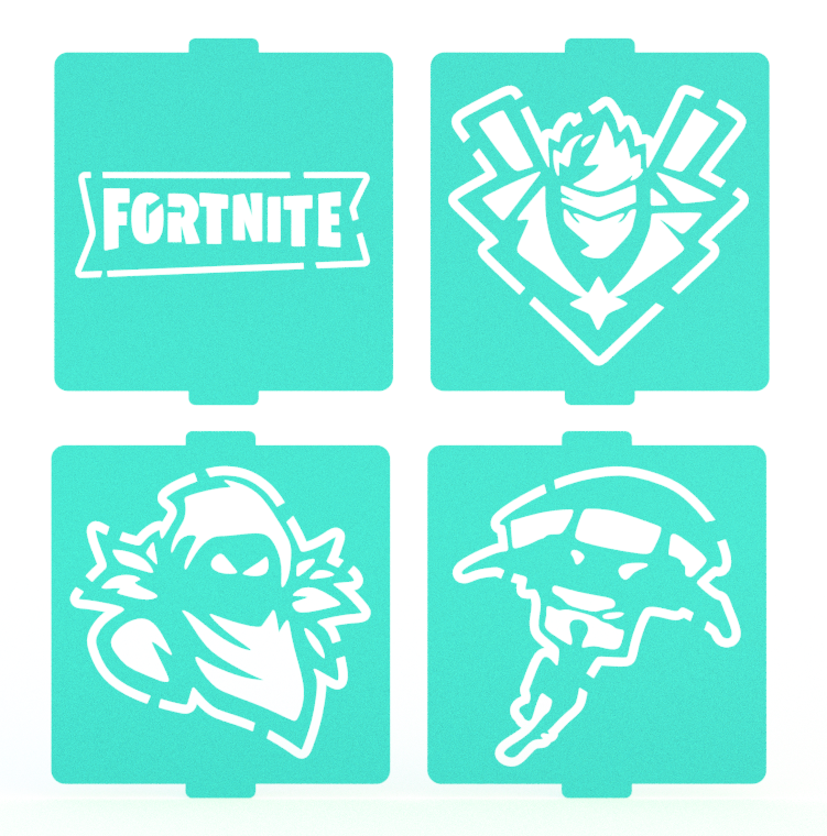 3d-file-fortnite-stencil-set-of-4-for-coffee-and-baking-3d-print-design-to-download-cults