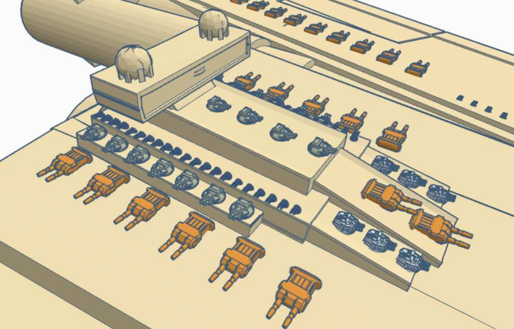 💧 Drop Class Star Destroyer Fully Armed・Free 3D File for ・Cults